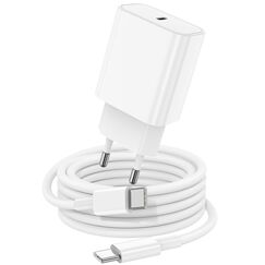 iPhone 17 16 15 Ladekabel mit Ladegerät stecker, 20W USB C Schnellladegerät netzteile mit USB C Kabel 2M für Apple iPhone 17 Air/16/15/Pro Max/Plus, iPad 12.9, 11 10/Mini/Pro/Air, ipad Adapter Type C