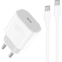 USB C Ladegerät Ladekabel für iPhone 16/16 Pro/16 Pro Max/16 Plus/15/15 Pro/15 Pro Max/15 Plus, 20W USB C Adapter PD 3.0 Schnellladegerät Netzteil Stecker mit 2M USB C Kabel Schnellladekabel