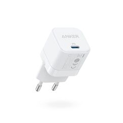 Anker PowerPort III 20W USB-C Netzteil Ladewürfel Schnellladeoption, iPad Ladegerät, Kompatibel mit iPhone 16/15/14/13/12 Serie, Galaxy, Pixel 4/3, iPad/iPad mini, Weiß (Ladekabel Nicht inklusive)