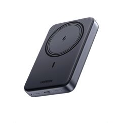 UGREEN Zapix Wireless Powerbank 10000mAh Magnetische Power Bank mit USB-C 20W, kabellose Externe powerbank MagSafe kompatibel mit iPhone 17 Pro Max/17 Pro/16/15 Pro Max/Pro/14/13/12(Schwarz)