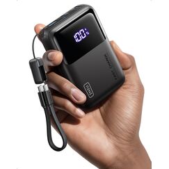 INIU Laptop Power Bank, Klein 65W PD3.0 20000mAh Hochkapazität Powerbank, USB-C EIN & Ausgang Externer Akku Kompatibel mit MacBook Pro, Steam Deck, iPhone 17 16 15 Pro, Samsung S22, iPad Pro usw.