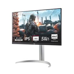 LG 27UP850K-W.AEU (27 Zoll) 4K UHD IPS Monitor, DisplayHDR™ 400, USB-C (90W), Weiß/Schwarz