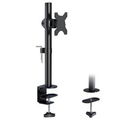 BONTEC Monitor Halterung, Tischhalterung Für 13-34 Zoll Bildschirme, Voll Beweglicher, Ergonomisches Design, Höhenverstellung, Für Gaming & Bürogebrauch, Unterstützt bis zu 10kg,VESA 75/100 Kompatibel