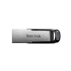SanDisk Ultra Flair USB 3.0 Flash-Laufwerk 16 GB (robustes und elegantes Metallgehäuse, Passwortschutz, 130 MB/s Lesen) Schwarz