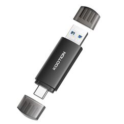 KOOTION USB Stick 256GB, USB C 256G Stick OTG 3.0 Speicherstick 2-in-1 USB 256G Flash Laufwerk Foto Type C Flash Drive 256 Gbyte für PC/Laptop, Typ-C Handy