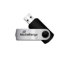MediaRange USB Speicherstick, 8GB, grau