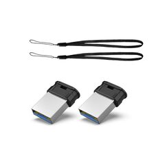 USB Stick Mini 64GB 2 Stück Vansuny USB Stick Klein Mini 64GB 3.0 Speicherstick 64GB Externer Flash Drive Memory Stick für Auto/Desktop/Laptop(Schwarz)