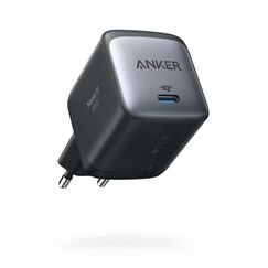 Anker Nano II 65W USB C Ladegerät Netzteil mit Schnellladeleistung, GaN II Technologie, Kompatibel mit MacBook Pro/Air, Galaxy S20/S10, iPhone 17/Pro/iPhone Air/16/15, iPad, Pixel (Schwarz)