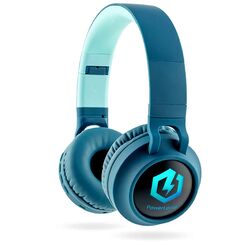 PowerLocus Kinderkopfhörer Bluetooth, Kinder Kopfhörer Over-Ear mit 85db Lautstärkebegrenzung LED-licht Faltbare HD Stereo, Kabellose und Kabel, eingebautes Mikrofon für Handy, Tablet,PC,TV