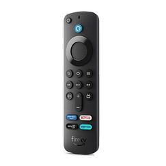Alexa-Sprachfernbedienung von Amazon für Fire TV mit TV-Steuerungstasten; kompatibles Fire TV-Gerät erforderlich