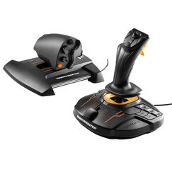 Thrustmaster T.16000M FCS HOTAS – Flight Stick & TWCS Schubregler mit H.E.A.R.T Magnet-Technologie – S.M.A.R.T Schienensystem – Ideal für MSFS & Elite Dangerous – PC