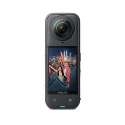 Insta360 X5 - wasserdichte 8K 360°-Kamera, Spitze bei wenig Licht, Unsichtbarer Selfie-Stick-Effekt, robuste austauschbare Linse, 3 h Akku, integr. Windschutz, Stabilisierung, Dreifach-KI-Chip