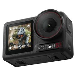DJI Osmo Action 5 Pro Standard Combo, Action Cam 4K mit 1/1,3" Sensor, 4K/120fps Videokamera, Motivverfolgung, Stabilisierung, Kamera Dual OLED Touchscreens, Unterwasserkamera Ideal für Sport, Vlog