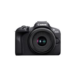 Canon EOS R100 mit RF-S 18–45mm – 24,1 MP APS-C Systemkamera – Dual Pixel AF, 4K-Video, 6,5 B/s, Augen- & Gesichtserkennung, WLAN & Bluetooth - Perfekt, um kostbare Erinnerungen festzuhalten