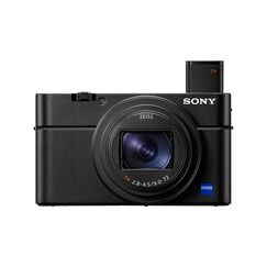 Sony RX100 VII Kompaktkamera (Premium 1"-Sensor, 4K Video, 24-200mm F2.8-4.5 ZEISS Zoom-Objektiv, Augen-Autofokus für Mensch & Tier, neigbares Display – ideal für Reisen, Vlogs & Action-Aufnahmen)