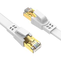 Ercielook lan kabel CAT8 Hochgeschwindigkeits - 1,5m 2m 3m 5m 10m 15m 20m Netzwerkkabel für den Außen- und Innenbereich, 40 Gbit/s lankabelverlaengerung für Router/Gaming/Modem (1,5m)