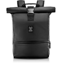 HEAVER® Rolltop Rucksack Damen & Herren, Rucksack mit Laptopfach, Uni Rucksack Damen, Rollrucksack Damen, Casual Daypack, Rucksäcke Damen, Laptop Rucksack wasserabweisend, Waterproof Backpack, Groß