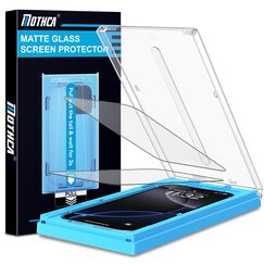 Mothca für Panzerglas Matte für iphone 15 Pro, 9H Matte Schutzfolie Screen Protector, 2,5D Displayschutz Folie Blendschutz Anti-Fingerabdruck (6,1 Zoll)