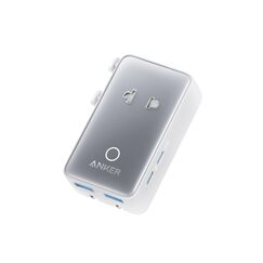 Anker Nano Reiseadapter Weltweit, Universal Reiseadapter mit USBx 4, 2X USB C, 2X USB A und 1x AC, Steckdosenadapter für Deutschland USA England, einsetzbar in über 200 Ländern, ideal für Reisen