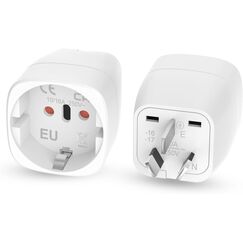 Oliveria 2X Adapter Australien, Deutschland auf Australien Reiseadapter, Type I Australien Reisestecker Steckdosenadapter für Australien China, Argentinien, Neuseeland, Fidschi
