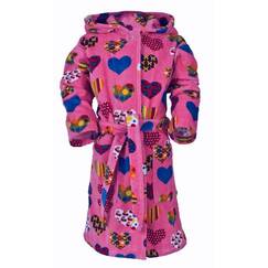 Möve Hearts und Cars Bademantel 116 cm multicolor