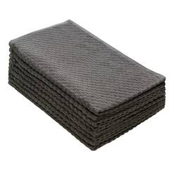COTTON CRAFT Tolle Frottee-Küchentücher, wiederverwendbar, 100% Baumwolle, europäischer Stil, Waffelgewebe, Geschirrtuch, schnell trocknend, fusselarm, weich, saugfähig, ca 41 x 71 cm groß, 8