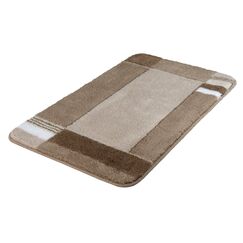 Kleine Wolke Badteppich Padova, 60 x 100 cm, Taupe