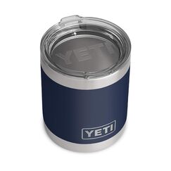 Zeilako YETI Rambler Lowball 284 g, vakuumisoliert, Edelstahl mit Standard-Deckel, Marineblau