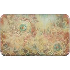 J&V TEXTILES Chef-Serie 18 "x30 antifatigue Kitchen mats 18 inch x 30 inch Boho floral Study