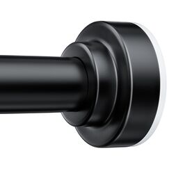 TEECK Duschvorhangstange, 81,3–109,2 cm, verstellbare Federspannung, Gardinenstange, rostfrei, rutschfeste Duschvorhangstange für Badezimmer, kein Bohren, nie zusammenklappbar, einfach zu bedienen