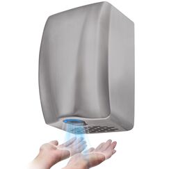 stardrix UL-zugelassener Edelstahl-Händetrockner mit HEPA-Filter, robuster automatischer elektrischer Hochgeschwindigkeits-Händetrockner für gewerbliche Toilette, gebürstet