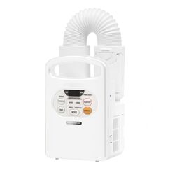 Iris Ohyama, 3-in-1-Heizdecke / Wärmedecke, Trockner & Desinfektor, 560W, Ausziehbarer Schlauch, Voreingestellte Funktionen, Milbenbeseitigungsmodus, Für Bettwäsche, Schuhe - Quilt Dryer FK-C2 - Weiß