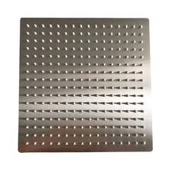 BESY 30,5 cm Regen Dusche Kopf 12 inch-Square gebürsteter nickel