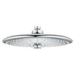 GROHE Euphoria 260, Kopfbrause, 13l pro Min (Regendusche mit 3 Strahlarten, Duschkopf mit Antikalk System, leicht montierbar), chrom, 26455000