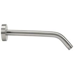 NearMoon Duscharm mit Flansch, aus 304 Edelstahl Duschverlängerung Extender Rohr, Wandmontage für Feste Badezimmer Duschkopf, Nie Rost (12 Zoll, Gebürstetes Nickel)