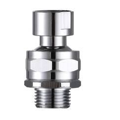 Schwenkadapter für Dusche, verstellbar, Universal-Duschkomponente (verchromt)
