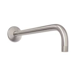 LDR Industries Maya 2413 L-Förmige Dusche Arm Extension Ideal für Rainfall Duschkopf 12 Zoll Länge Poliert Chrom/Öl eingerieben Bronze Gebürstet/Nickel Finish Gebürsteter Nickel