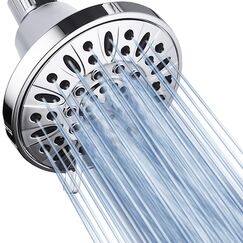 aquadance® Premium High Druck 6-setting 4-Zoll-Dusche Kopf für die ultimative Dusche Spa Erlebnis. Offiziell unabhängig getestet, um strengen US Qualität & Leistung Normen.