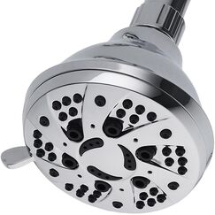 AquaDance Shower Head with 6-Setting, Chrome Finish by AquaDance?