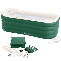 Tubble® Royale Badewanne Aufblasbar Emerald Green 255 Liter - Faltbare Badewanne für Erwachsene bis 188 cm, Aufbau in 1min, Für Indoor und Outdoor, Home Spa & Eisbad