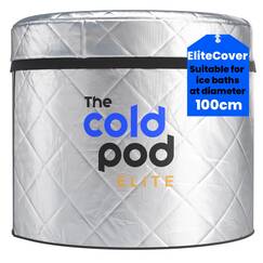 The Cold Pod Eisbadewannen-Abdeckung (silver, Spaceship Cover Elite)