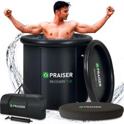 Aufblasbare Eisbadewanne, tragbar, aufblasbar, Eisfass für den Außenbereich, kaltes Tauchwanne, Heim-Eisbad-Therapie zum Verkauf, Eisbad-Tauchbecken für Sportler