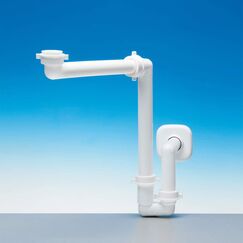 Lira A.1115.01 Siphon für Badezimmer, 1 Zoll / 2,54 cm