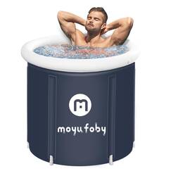 Tragbare Eisbadewanne für Athleten, Aufblasbare Badewanne für Kältetherapie im Freien, faltbare Badewanne für Heißbad, Eiswanne, freistehende Badewanne, Badewanne von