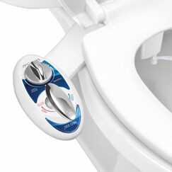 Luxe Bidet BidetNeo320s Aufsatz Bidet, blau, 13.5 x 7 x 3 inches