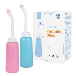 CROING-2 Stk. 500 ml Po Dusche , Das Easy-Bidet , Mobiles Reise Bidet , Intimdusche Bidet für Postpartale Pflege