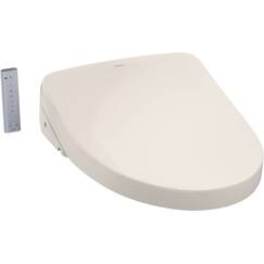 TOTO SW3056#12 S550e WASHLET Elektronischer Bidet-Toilettensitz mit Ewater+ und automatischem Öffnen und Schließen, moderner Deckel, Sedona-Beige, länglich