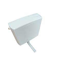 Geberit Aufputz Spülkasten AP140 für 2-Mengen-Spülung, Toilettenspülung tief hängend, mit flexiblem Wasseranschluss, geräuscharm, weiß, Art.Nr. 140300111