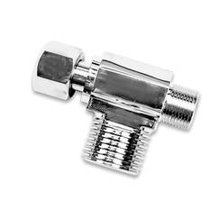 GenieBidet 3/8 x 3/8 x 1/2 Zoll Problemlöser T-Anschluss Verbindet an Ihre 3/8-Wasserversorgung/Winkelventil anstelle des 7/8-WC-Einlass. Problemlöser für TOTO & Einteilige Toiletten