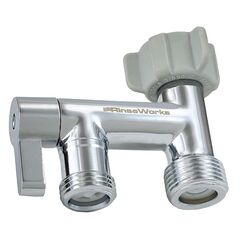 aquaus WC-Adapter/T2 * Made in USA * T-Verbinder und Ventil, 2 Rückflussverhinderer, 3-Jahre Garantie von aquaus